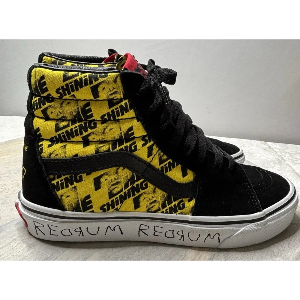 Vans x House of Terror The Shining "RedRum" Sk8-Hi Jack Torrance Womens 7 - Picture 7 of 16